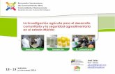 La investigación agrícola para el desarrollo comunitario y ...€¦ · La investigación agrícola para el desarrollo comunitario y la seguridad agroalimentaria en el estado Mérida