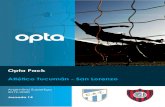 Opta Pack Atlético Tucumán - San Lorenzo...Opta Pack Atlético Tucumán - San Lorenzo Argentina Superliga 2019-2020 Jornada 14
