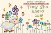 Instrucciones para el manejo del Tong Shu 2015...3. Análisis de la combinación de estrellas mensual y diaria para cada sector geográfico. 4. Tong Shu del día describe actividades
