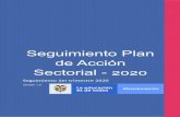 Seguimiento Plan de Acción Sectorial - 2020...INFOTEP SAN JUAN DEL CESAR – GUAJIRA 7 1.1.8. ITFIP 8 1.1.9. ETITC 9 1.1.10. INFOTEP DE SAN ANDRÉS ISLAS. 9 CONCLUSIONES 12 3 -pueden