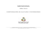 MEMORIA - Independencia Cultural · 2019. 7. 8. · CORPORACIÓN DE CULTURA Y PATRIMONIO DE INDEPENDENCIA Prof. Zañartu 1185, 2º piso, Independencia – Teléfono: (56) 2 - 2370