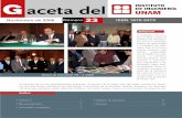 GACETA SEP 06 - UNAM · Semana de intercambio CFE - II UNAM Editorial A mediados de octu-bre se llevó a cabo la Semana de Intercam-bio entre la Comisión Federal de Electricidad