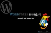 WordPress es seguro · Base de Datos Versión MariaDB Server 10.3 MySQL Community Server 8.0 Percona Server for MySQL 5.7 Lenguaje de Programación Versión PHP 7.2 Certificado de