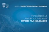 PROYECCIONES DE LA INDUSTRIA HIDROCARBURÍFERAspe-ecuador.com/sites/default/files/2019-05...Ingreso del estudio para licenciamiento de las plataformas Ishpingo A e Ishpingo B, pendiente