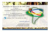 Consulta de Expertos de OPS/OMS...Jannette Aguirre Coordinadora de Salud Organización del Tratado de Cooperación Amazónica Consulta de Expertos de OPS/OMS sobre rabia transmitida