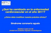 ¿Qué ha cambiado en la enfermedad cardiovascular en el año ...secardiologia.es/images/stories/formacion-becas/webcasts/sindrome... · Novedades 2011 SCA Diseño 1:1 Aletorizado