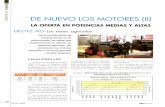 DE NUEVO LOS MOTORES (II)€¦ · DE ALGUNOS MOTORES DEUTZ • B - turboalimentado • F- motor 4 tiempos alta velocidad N° de cilindros • 6 cilindros • 5 cilindros • 4 cilindros