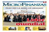 PERÚ DIO LA HORA EN URUGUAYstatuscomunicaciones.pe/microfinanzas/61.pdf · ProMujer Manuela Ramos Mibanco Financiera Confianza ... en la agenda pendiente peruana la pobreza, en la