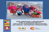 GUÍA CONCEPTUAL Y METODOLÓGICA PARA LA …...Política del Estado del Ecuador de 2008, reconoce el carácter intercultural y plurinacional ecuatoriano. En Bolivia, la Nueva Constitución