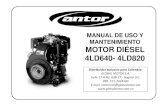 Manual de uso y mantenimiento Motores diésel ANTOR...Los motores ANTOR están diseñados para brindar un servicio seguro y duradero si son operados de acuerdo con las instrucciones