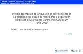 Presentación de PowerPoint - Madrid · Cuestionario de Salud General GHQ-12 • Con objeto de conocer el estado de salud mental durante el periodo de confinamiento del Estado de