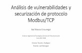 Análisis de vulnerabilidades y securización de protocolo ...webdiis.unizar.es/~ricardo/files/PFCs-TFGs/Analisis-Vulnerabilidade… · Curso 2017-2018 Director: Ricardo J. Rodríguez