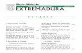 Diario Oficial de - D.O.E. EXTREMADURAdoe.juntaex.es/pdfs/doe/2006/770o/770o.pdf · Fomento del empleo.— Decreto 116/2006, de 27 de junio,por el que se establece un programa extraor-dinario