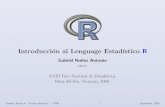 Introducci´on al Lenguage Estad´ıstico R - ITAMallman.rhon.itam.mx/~ebarrios/Foro_XXIII/1-Introduccion.pdfque ofrece R en terminos gr´aﬁcos. De manera particular, cada funci´on