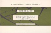 CICLO - Juan March Instituterecursos.march.es/culturales/documentos/conciertos/cc84.pdf · 2016. 11. 21. · Cuarteto en Fa mayor Op, . 3 Allegro agitato Andante casi adagio Allegro