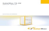 SolarMax TS-SV3.1 Inversor SolarMax TS-SV 9 3.1.1 Esquema de bloques del inversor TS-SV 10 3.1.2 Elementos de operación externos y dimensiones 11 3.1.3 Suministro 11 3.2 TS …