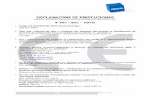 GECOL YESO Declaración de Prestaciones · Conforme al Reglamento Europeo de Productos de Construcción (RPC) nº 305 / 2011 Nº RPC – 8031 – 130725 1. Código de identificación