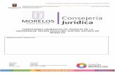 CONDICIONES GENERALES DE TRABAJO DE LA ......Condiciones Generales de Trabajo de la Universidad Tecnológica del Sur del Estado de Morelos Consejería Jurídica del Poder Ejecutivo