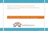 Manual del Cuidador del Centro Ricardo Baró€¦ · MANUAL CUIDADOR CRB 2016. 2 Las competencias necesarias, identificadas en el puesto de cuidador, para poder prestar apoyos a los