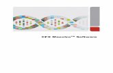 CFX MaestroTM Software - Durviz SL · Así mismo, realiza estudios de expresión génica de más de 5000 genes al mismo tiempo, agrupando en un único archivo distintos experimentos