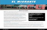 Noticias · 2020. 2. 5. · Noticias que se pueden usar No.22: 20 de noviembre 2019 El Migrante internews.org Noticias Si tienes preguntas o información a compartir, mándanos un