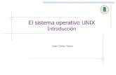 El sistema operativo UNIX - Speed Street · 2019. 2. 15. · Introducción a UNIX Sistema operativo de propósito general, multiusuario y multitarea Diseñado por y para programadores