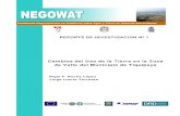 UNIVERSIDAD MAYOR DE SAN SIMON - Water, Land & People · Proyecto NEGOWAT : Facilitando Negociaciones en Conflictos sobre Agua y Tierra en Cuencas Peri-urbanas REPORTE DE INVESTIGACION