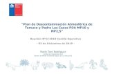 Presentación de PowerPoint - PPDA€¦ · Desde la publicación del presente Decreto en el Diario Oficial, la SEREMI del Medio Ambiente de La Araucanía implementará un sistema