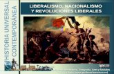 Las revoluciones liberales - colegiosantodomingo.cl · 1824 Derrota del Virrey de Perú en Junin y Ayacucho (general Sucre): se crean repúblicas de Perú y Bolivia Vacío de poder