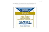 Programa de verificación del desempeño de compresores ... · estándar de CAGI en las hojas de datos publicadas en los sitios web de los participantes y en la información técnica