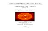 TEXTO COMPLEMENTAR PARApicazzio/aga292/Notasdeaula/sol... · 2003. 11. 27. · 6-30 6.14.2 Superfície Fotosfera, palavra de origem grega que significa esfera de luz, é o disco visível