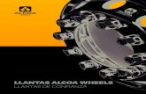 LLANTAS ALCOA WHEELS - ruedasaluminio.com. Alcoa_Wheels_General_Broc… · de coches y camiones porque ayuda a disipar el calor. El calor es el mayor enemigo de los neumáticos, reduce