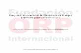 Congreso Internacional de Prevención de Riesgos Laborales … · 2020. 8. 31. · Fundación Internacional ORP.Calle Buen Gobernador, 16 (Madrid). info@fiorp.com . 1. Congreso Internacional