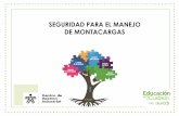 SEGURIDAD PARA EL MANEJO DE MONTACARGASridsso.com/documentos/muro/207_1559247748_5cf03b84ea334.pdf · 2019. 5. 30. · montacargas Contar con licencia de conducción –categoría