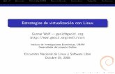 Estrategias de virtualización con Linuxgwolf.org/files/virt.pdfarquitectura ideal para los ejemplos y ejercicios de su c elebre libro The Art of Computer Programming, y su sucesora