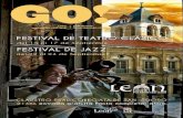 León guía de ocio septiembre 2016 #016 ...LEÓN · Septiembre 2016 Teatro Clásico León, Cuna del Parlamentarismo Del jueves 15 al sábado 17. Claustro Real Colegiata de San Isidoro.