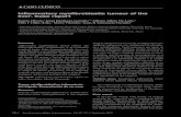CASO CLÍNICO - Revista ACTAYamaguchi J, Sakamoto Y, Sano T, Shimada K, Kosu-ge T. Spontaneous regression of inflammatory pseudo-tumour of the liver: report of three cases. Surg Today