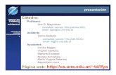 Página web: td/lfyacs.uns.edu.ar/~td/lfya2013/downloads/TEORICAS/t01.2013.presenta… · técnicas de pruebas computacionales LENGUAJES FORMALES Y AUTÓMATAS 4 técnicas de pruebas