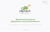 APSA - Associação Portuguesa de Síndrome de Asperger · 2017. 1. 20. · APSA ASSOCIAÇÃO PORTUGUESA DE SfNDROME DE ASPERGER ESTATUTOS REFORMULADOS (versão aprovada em Assembleia