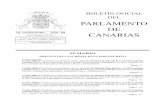 BOLETÍN OFICIAL DEL PARLAMENTO DE VII LEGISLATURA NÚM. 286 CANARIAS 20 de septiembre de 2010 El texto del Boletín Oficial del Parlamento de Canarias puede ser consultado gratui
