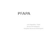 PFAPA - WordPress.com...• Faringitis • Adenitis cervical – Asimptomàtic intercrisis + creixement normal – Abscència de símptomes respiratoris + exclusió de Neutropènia