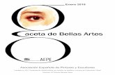 aceta de Bellas Artes - Asociación Española de Pintores ...€¦ · Gini, un artista que en la actualidad disfruta de su jubilación, pinta y escribe, dos facetas artísticas que