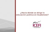¿Hacia dónde se dirige la educación pública en Guatemala?ipn.usac.edu.gt/wp-content/uploads/2014/07/ICEFI-Hacia... · 2017. 1. 4. · Población de 15 a 19 años sin escolaridad