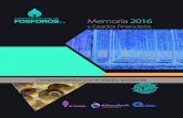 Memoria2016 - Compañia Chilena de Fósforos · 2019. 8. 19. · 05 Memoria y Estados Financieros 2016 Direcciones COMPAÑÍA CHILENA DE FÓSFOROS S.A. Gerencia: Los Conquistadores