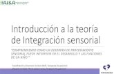 Introducción a la teoría de Integración sensorial...Perfil Sensorial (Dunn, 1999) Perfil Sensorial 2 ( Dunn 2014) SPM ( Sensory Prosessing Measure) Diane Parham Entrevistas abiertas