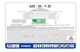 AZO – 20 – T- 20agrofuturo.com.py/productos/13- AZO-20-T-20.pdf · 2019. 11. 27. · El AZO - 20 - T - 20 Tiene dos ingredientes activos con distinto modo de acción, los cuales