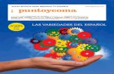 LAS VARIEDADES DEL ESPAÑOL...2020/04/01  · las diferentes variedades del español. El alumno tiene que entrar en contacto con el español coloquial, que es el español más vivo,