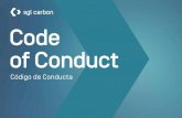 Code of Conduct€¦ · Los empleados, clientes, socios comerciales, accionistas y el público en general esperan que cumplamos con las leyes aplicables, respetemos los principios