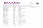 Llista alfabètica d'inscripcions Selènika 2014. Total d'inscrits: … · 2018. 8. 2. · Llista alfabètica d'inscripcions Selènika 2014. Total d'inscrits: 1425. Última revisió: