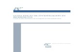Guías éticas de investigación en Biomedicinaoep.umh.es/files/2013/12/IIER_Guias_eticas_ESPANOL.pdf · 2014. 10. 23. · GUÍAS ÉTICAS DE INVESTIGACIÓN EN ... Sobre los usos de